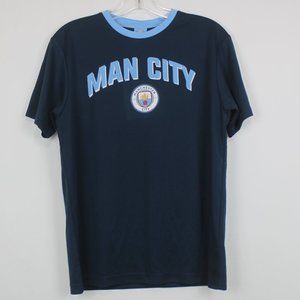 Manchester City,  Size: YXL (youth), Color: Blue